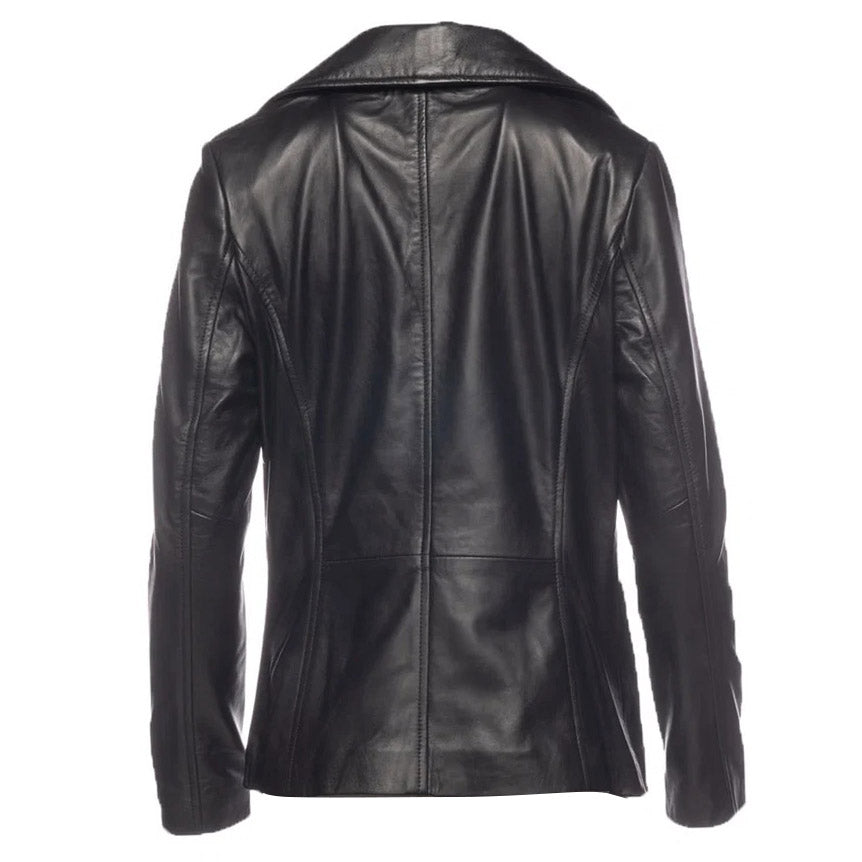 Hailey Biker Jacket with Double lapels