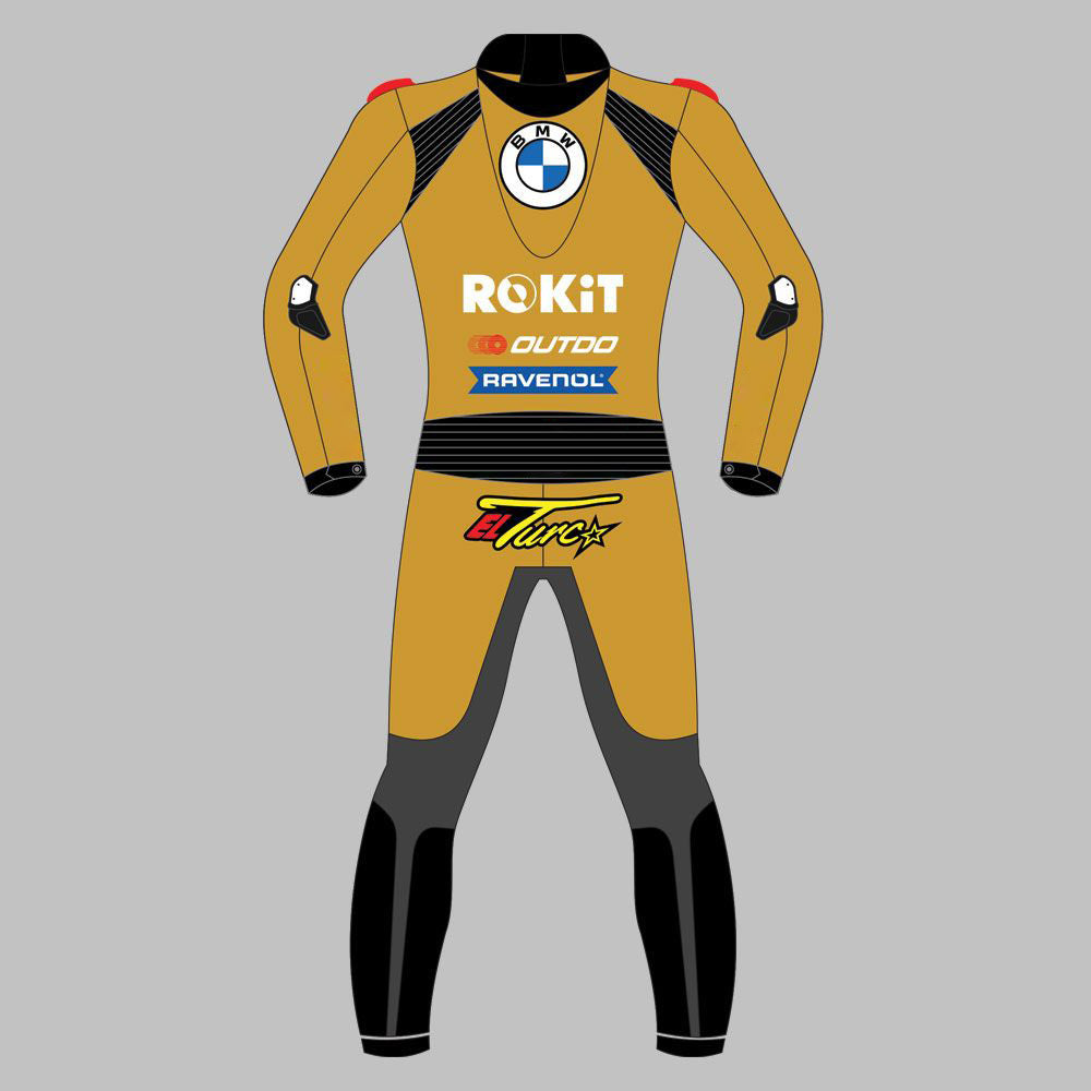 Toprak Razgatlioglu BMW Motorrad Leather Suit Winter Test WSBK 2024