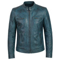 Sapphire Denton's Distressed Leather Jacket