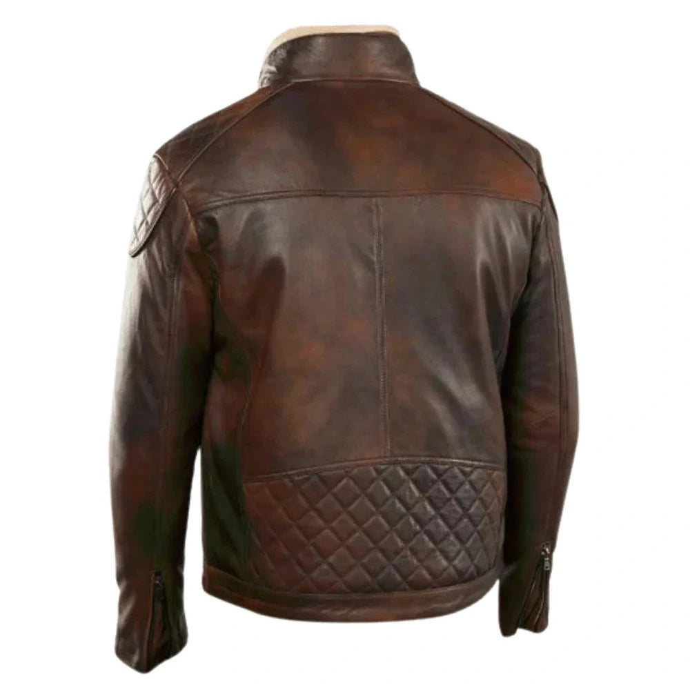 Desert leather jacket