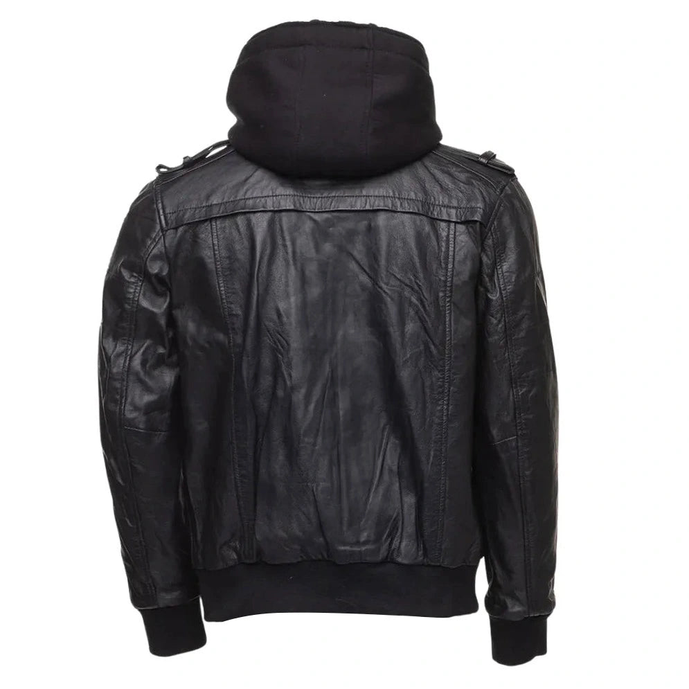Daniel Clark - Iron Hawk Hooded Bomber Jacket
