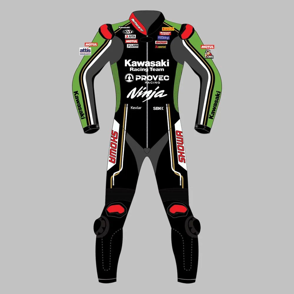 Alex Lowes Kawasaki Leather Suit WSBK 2024