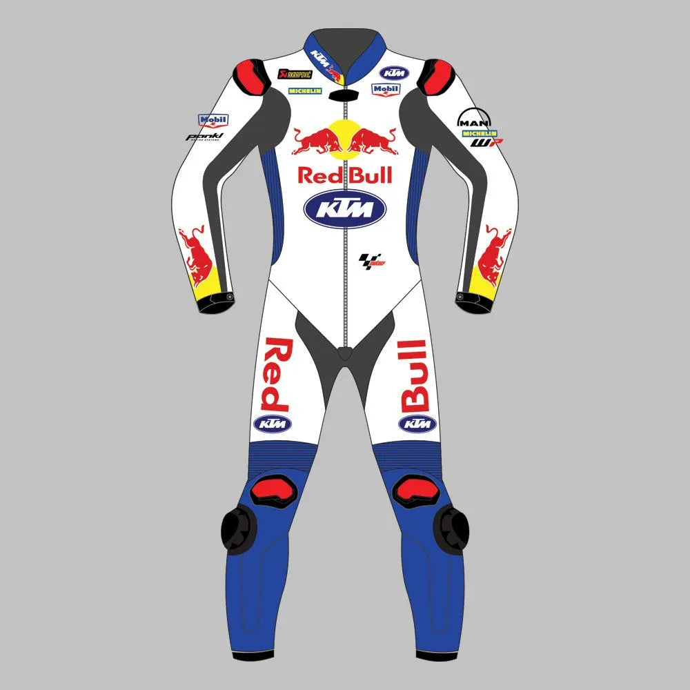 Brad Binder Red Bull Motorcycle Leather Suit British GP 2024