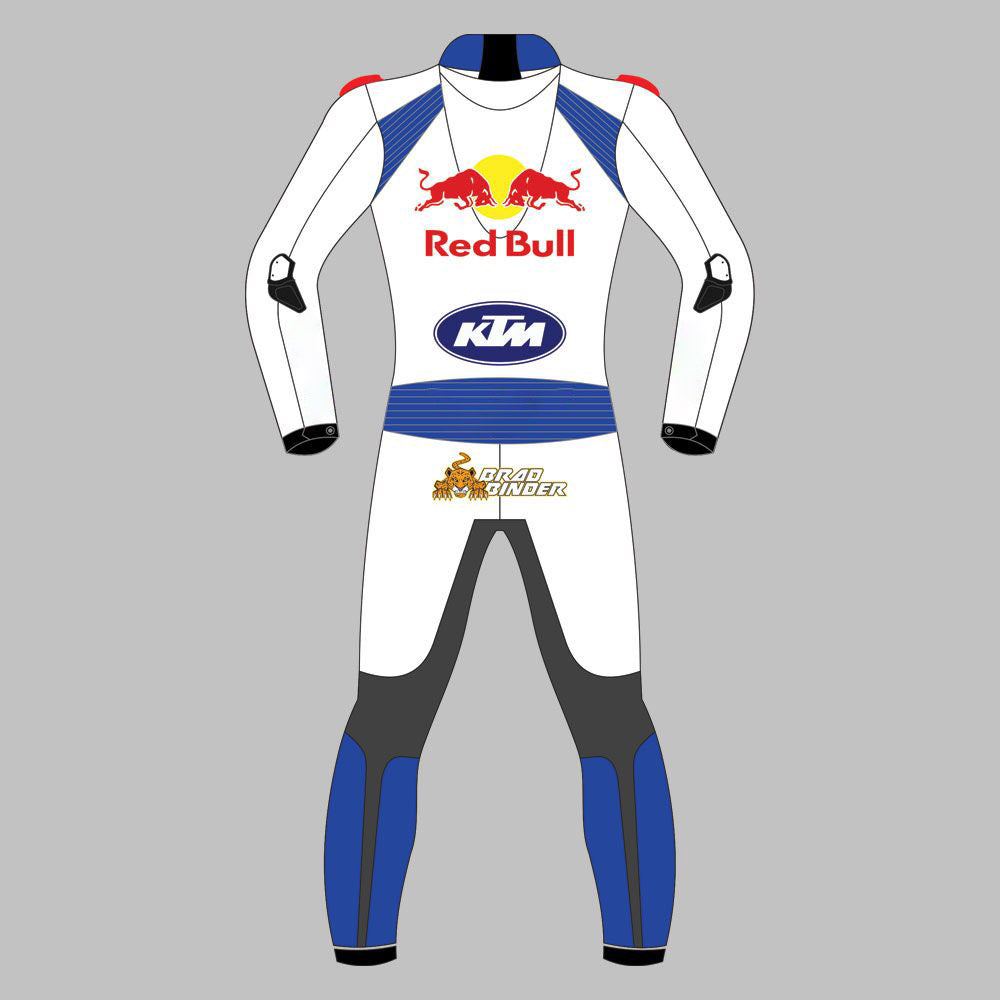 Brad Binder Red Bull Motorcycle Leather Suit British GP 2024