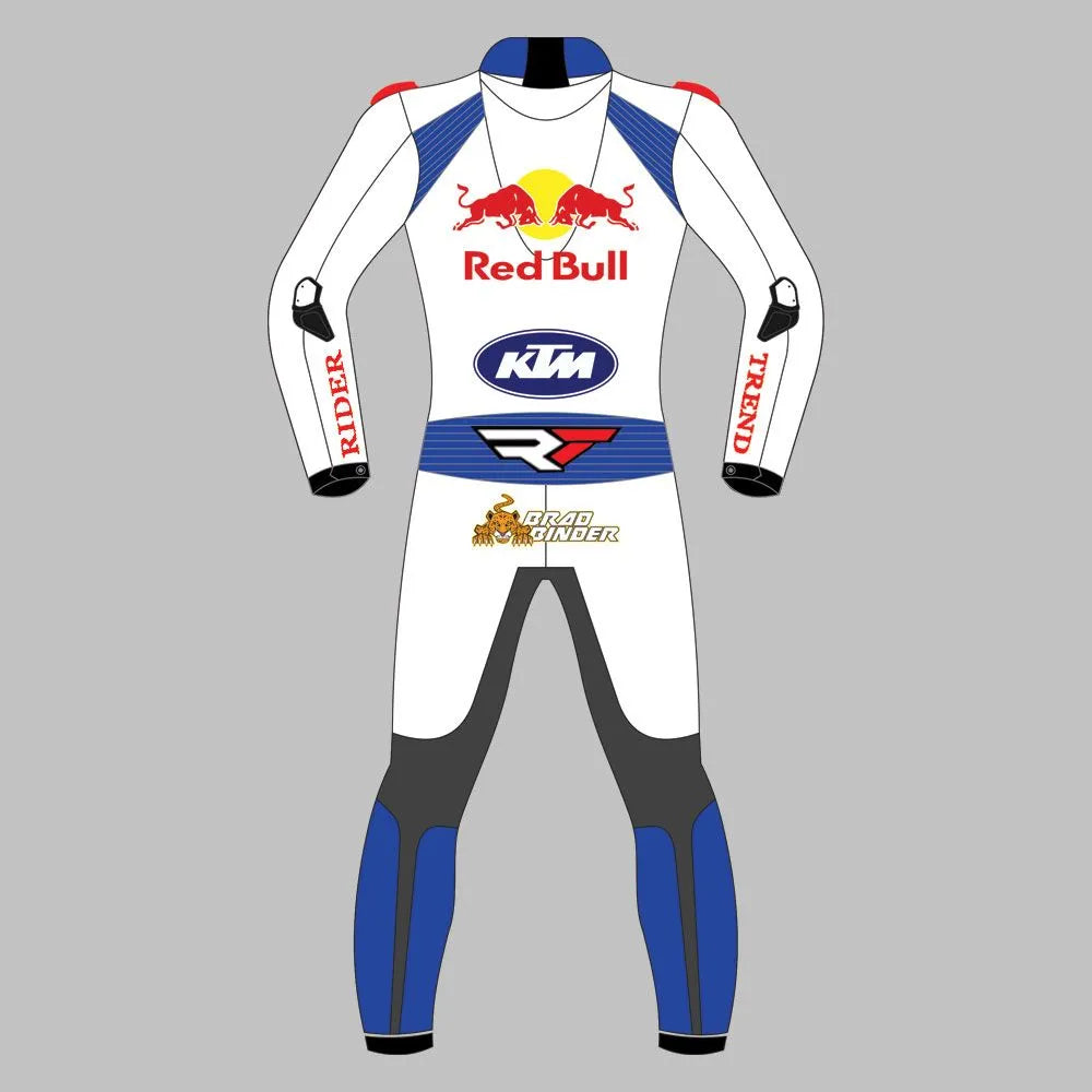 Brad Binder Red Bull Motorcycle Leather Suit British GP 2024