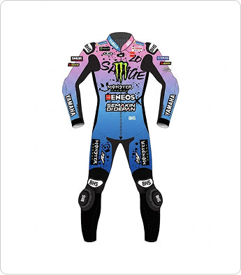 Monster Motorcycle Leather Racing Suit