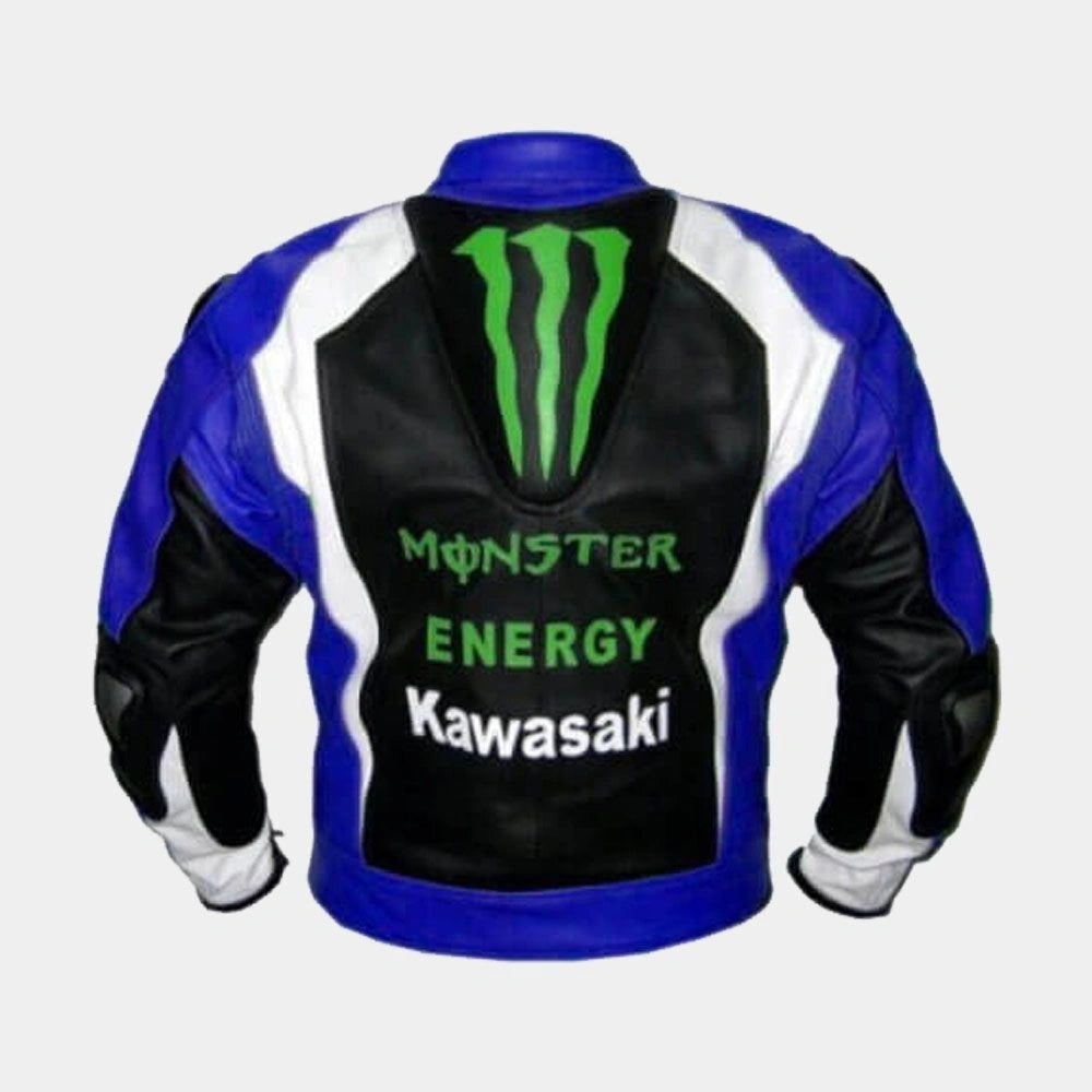 Kawasaki Monster Energy Leather Jacket