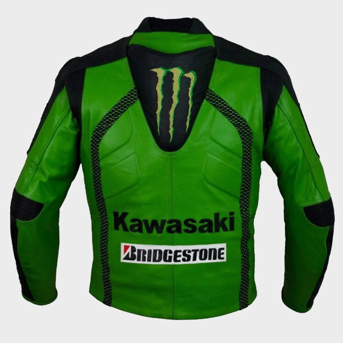 Kawasaki Racing Leather Jacket