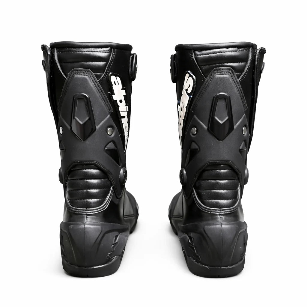 Alpinestars Motorcycle Racing Boots | Black Edition