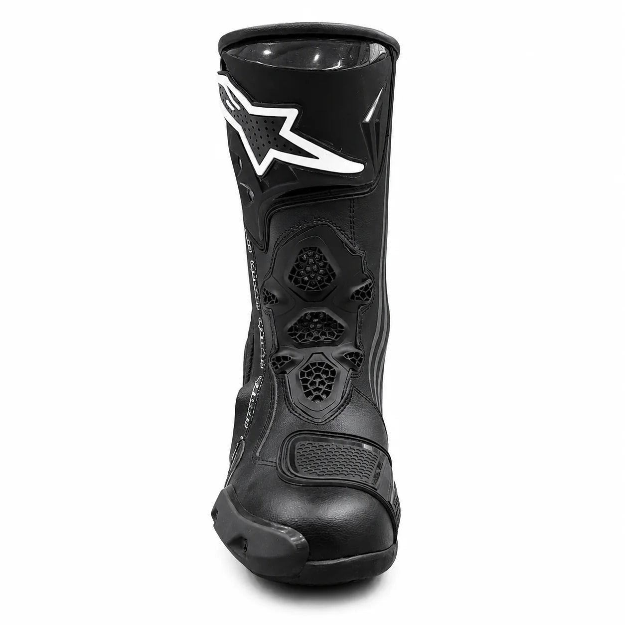 Alpinestars Supertech R Vented Boots | White/Black Edition