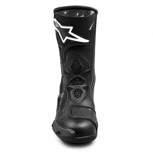 Alpinestars Supertech R Vented Boots | White/Black Edition
