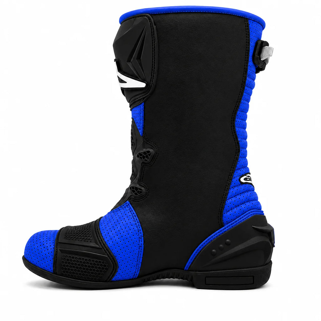 Alpinestars Supertech R Vented Boots | Blue Edition