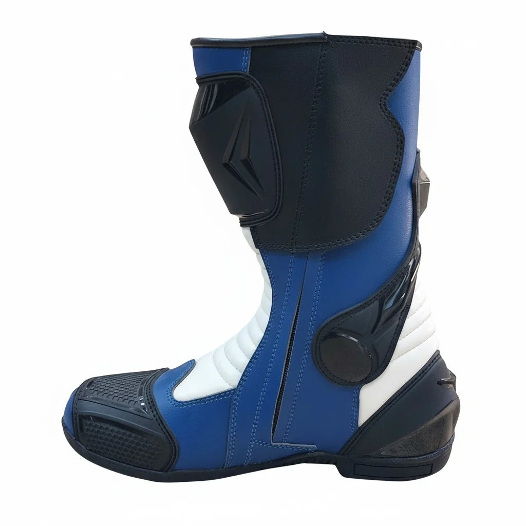 Suzuki GSX-R Motorcycle Racing Boots