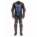 Alpinestars GP Force V2 One-Piece Racing Leather Suit | Black Blue Red