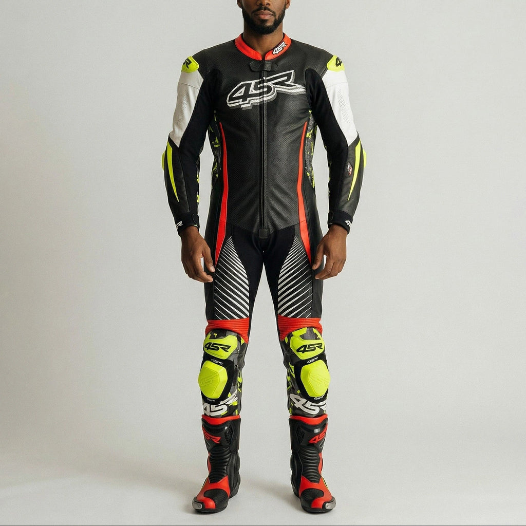 Himi Leathers MS-015 One-Piece Motorcycle Racing Suit