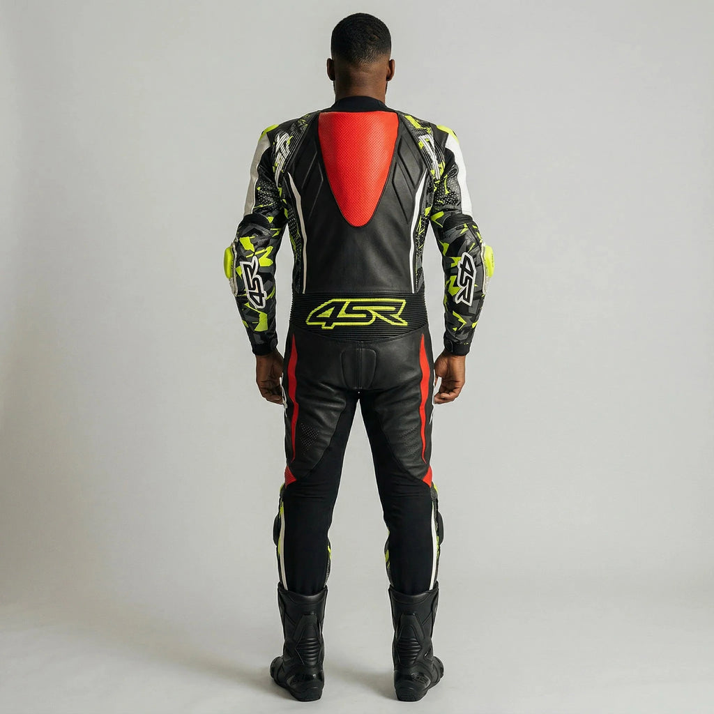 Himi Leathers MS-015 One-Piece Motorcycle Racing Suit