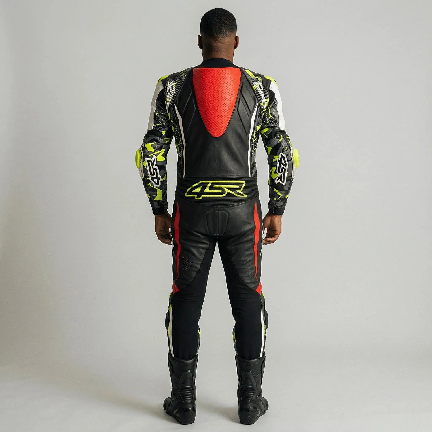 Himi Leathers MS-015 One-Piece Motorcycle Racing Suit