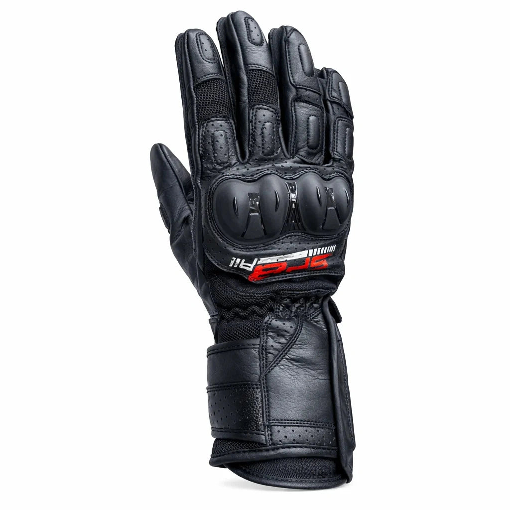 Alpinestars SP-8 Air Racing Motorcycle Riding Gloves | Black
