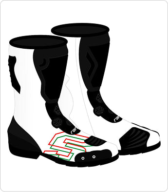 Motorcycle Track Boots Jorge Martin MotoGP 2024