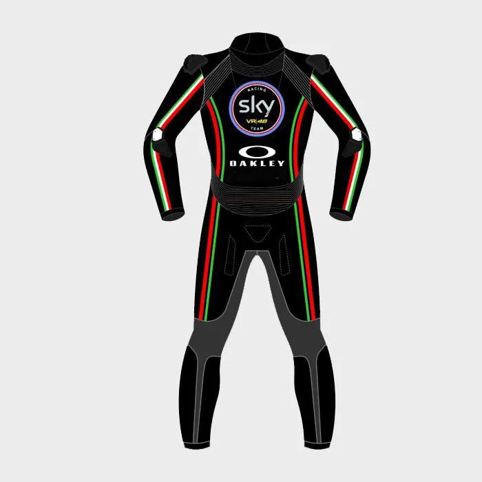 Sky Motorcycle Leather Suit 2017