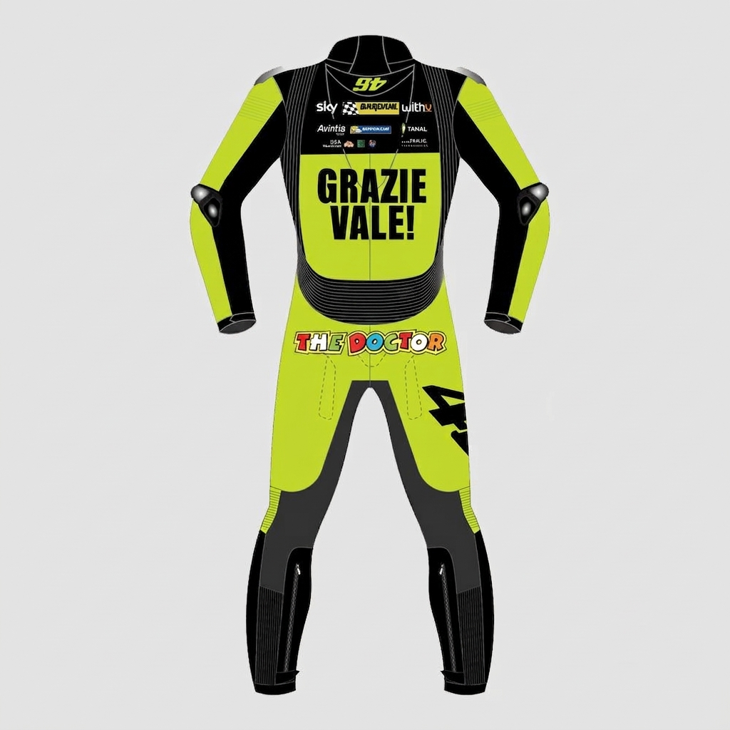 Grazie Vale 46 Valentino Rossi Leather Suit 2022
