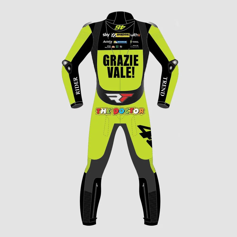 Grazie Vale 46 Valentino Rossi Leather Suit 2022