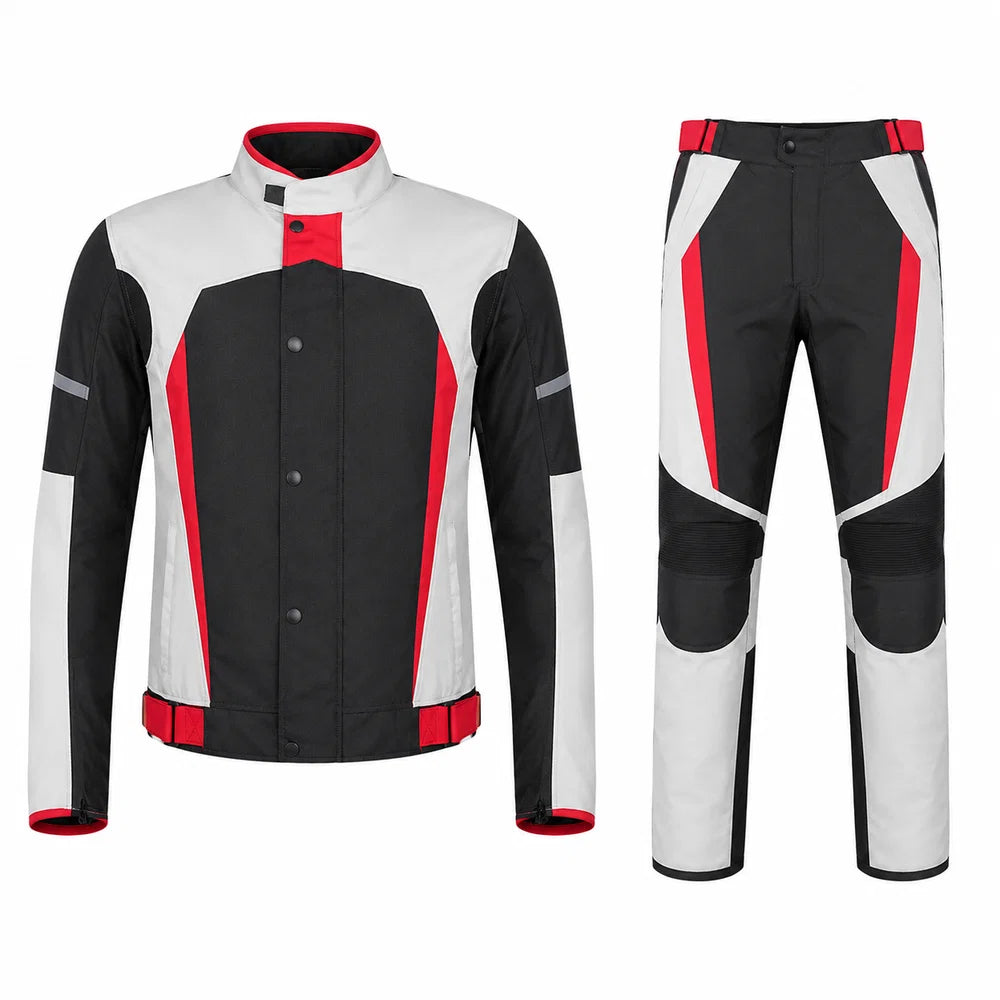 Cafe Street Textile Motorcycle Riding Suit