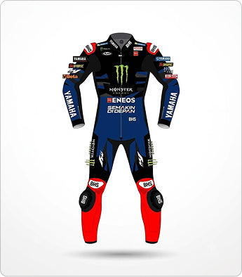 Yamaha Motorcycle Leather Racing Suit