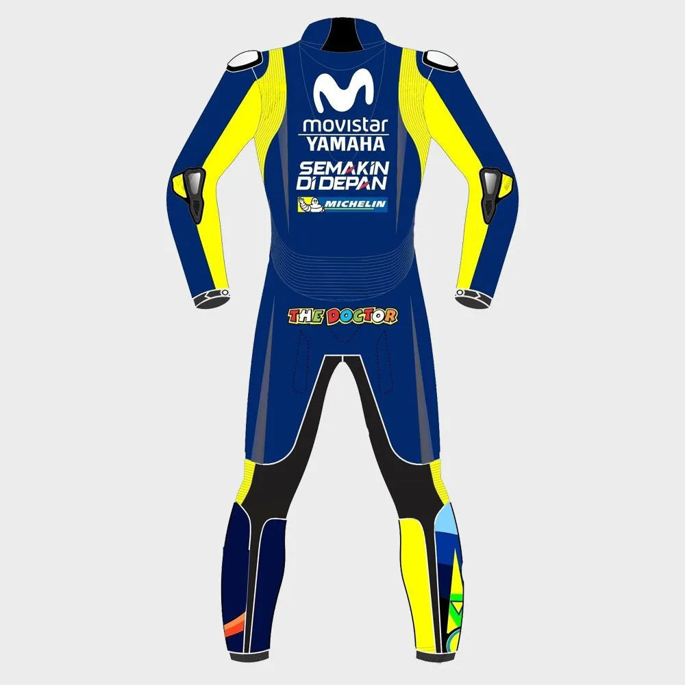Valentino Rossi Motorcycle Leather Suit
