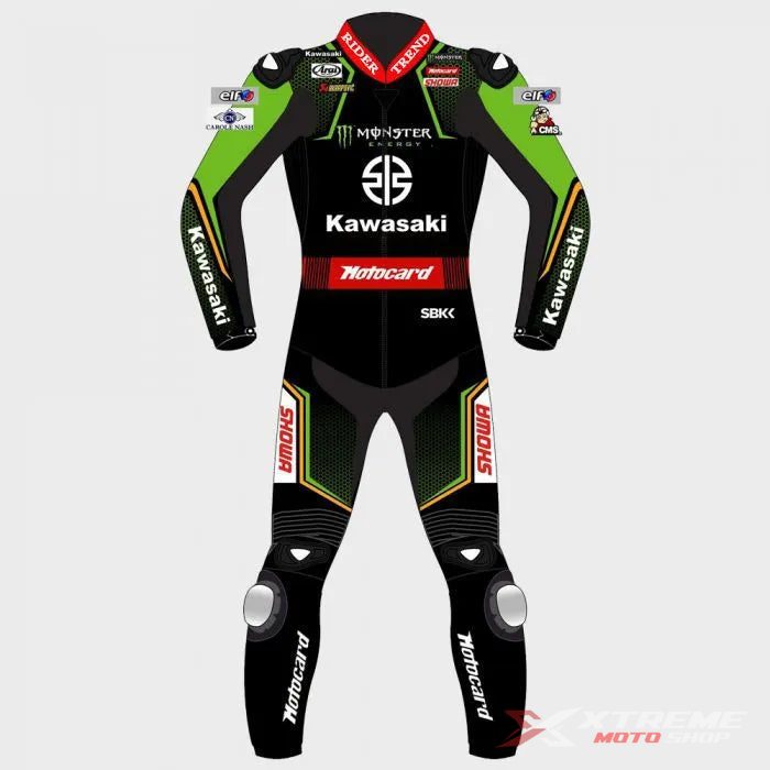 Alex Lowes Kawasaki Leather Suit WSBK 2024